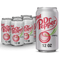 Diet Dr Pepper Cherry Soda, 12 fl oz Cans, 6-Pack