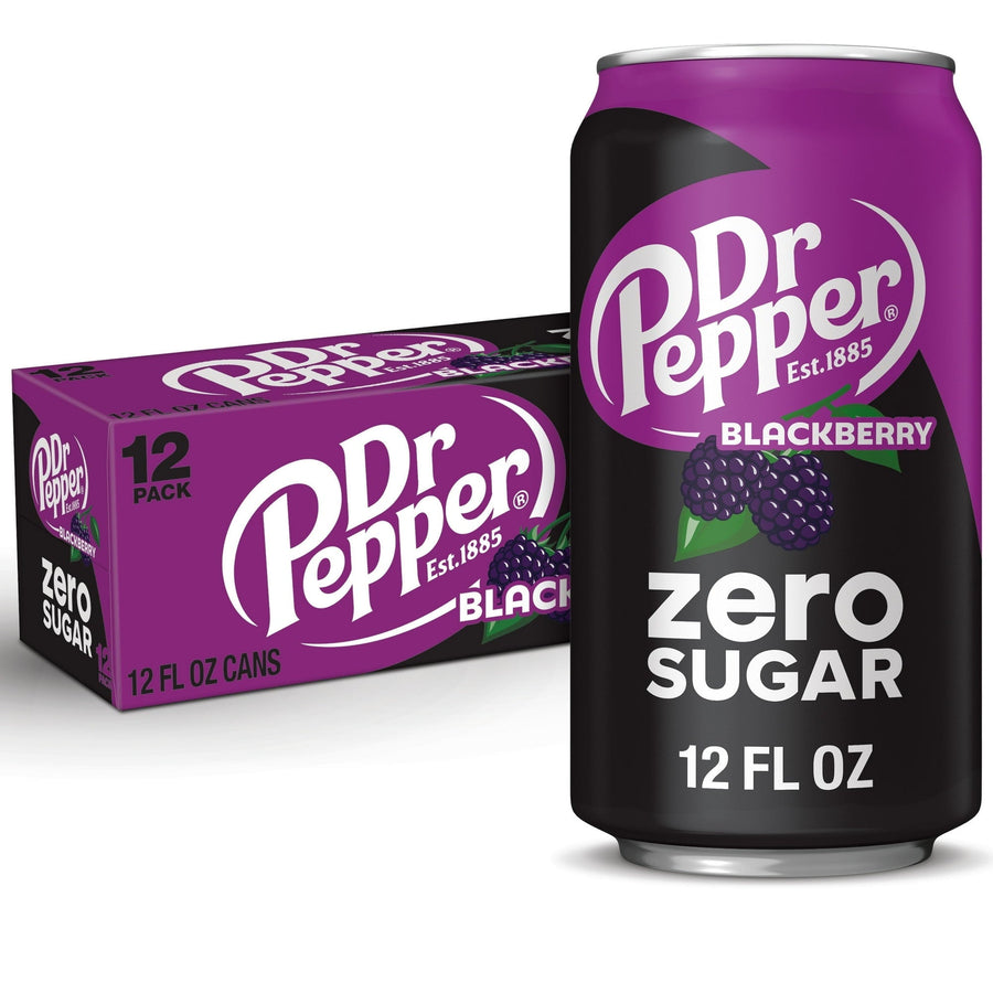Dr Pepper Blackberry Zero Sugar Soda Y7